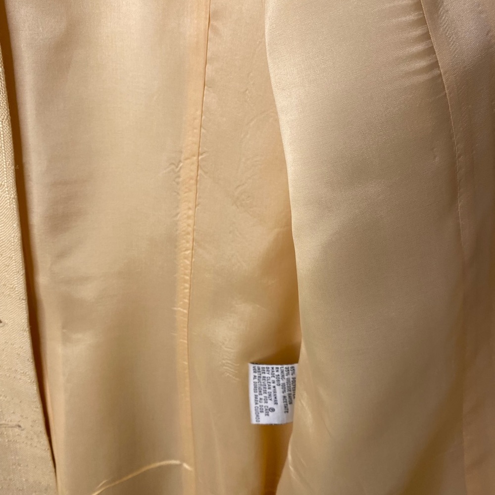 Le Suit vintage yellow women blazer‎ - Picture 7 of 10